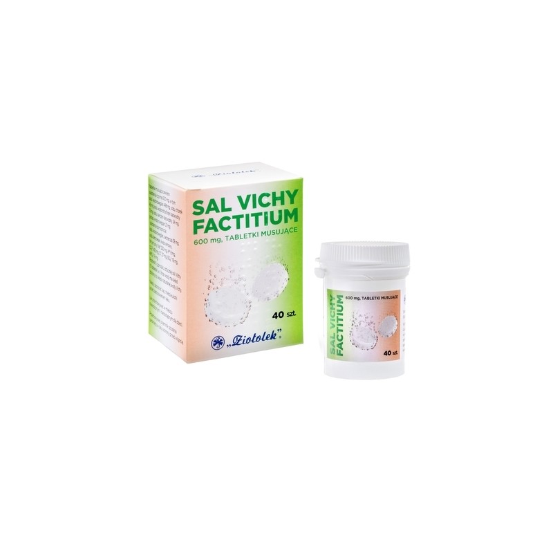 Sal Vichy Factitium 40 Tabletek musujących