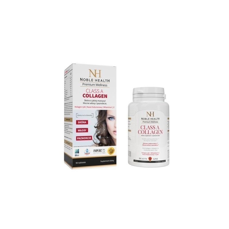 Noble Health Class a Collagen 90 Tabletek
