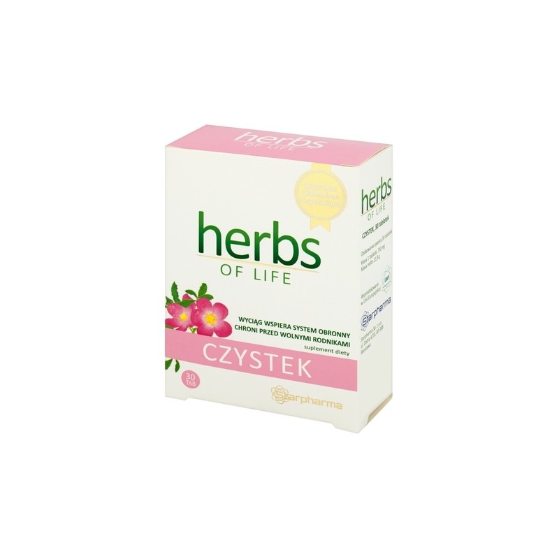 Herbs of Life Czystek 30 Tabletek