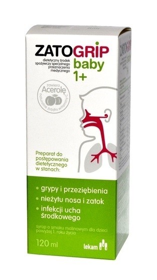 Zatogrip Baby 1+ Syrop 120 ml