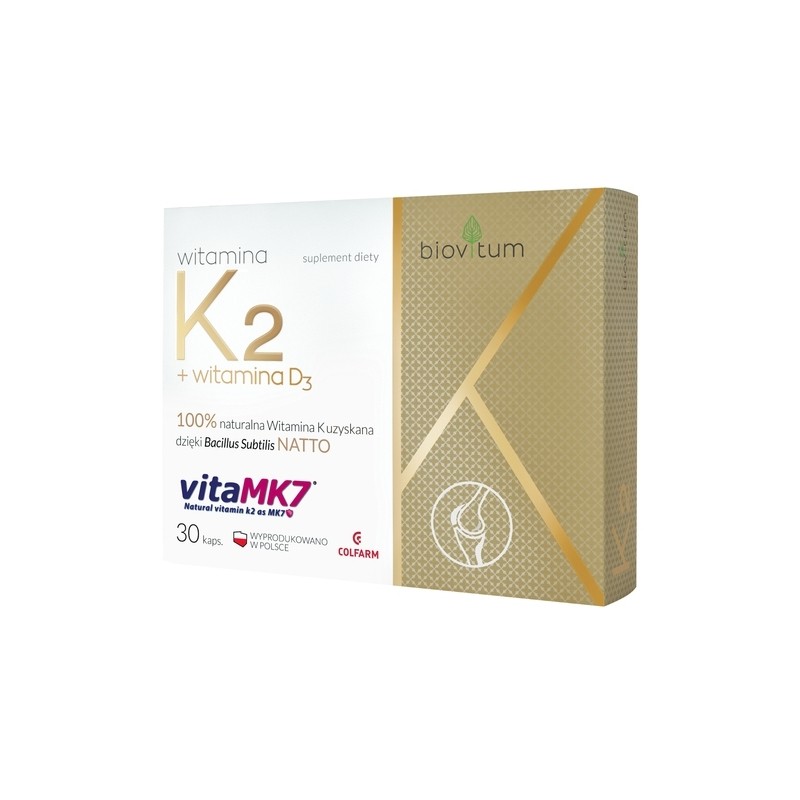 Biovitum Witamina K2+Witamina D3