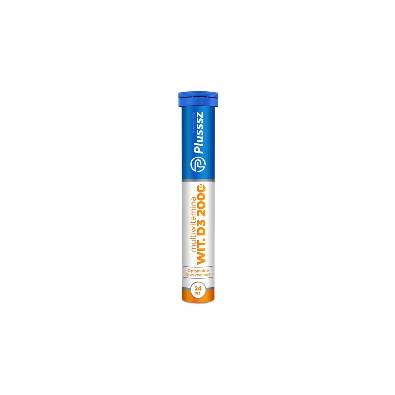 Plusssz Witamina D3 2000 IU + Multiwitamina