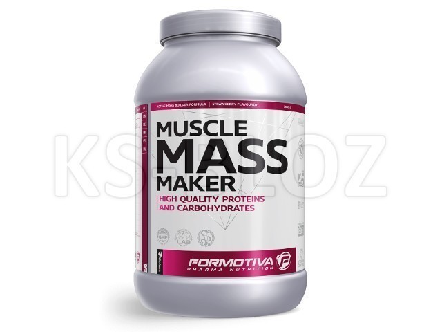 FORMOTIVA MUSCLE MASS MAKER strawberry flavoured