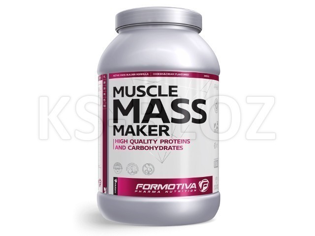 FORMOTIVA MUSCLE MASS MAKER cookies&cream flavoured