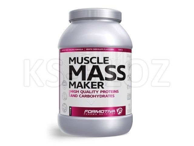 FORMOTIVA MUSCLE MASS MAKER white chocolate flavoured