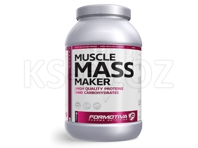 FORMOTIVA MUSCLE MASS MAKER white chocolate flavoured