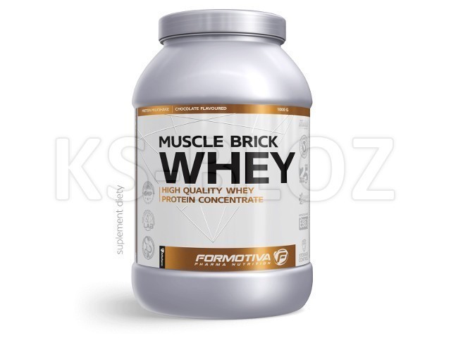FORMOTIVA MUSCLE BRICK WHEY chocolate flavoured