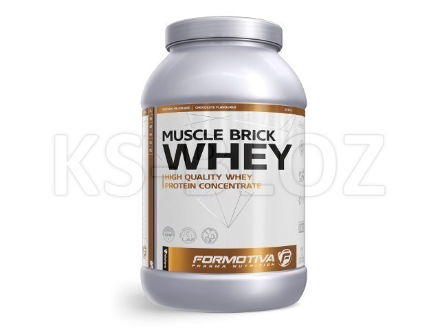 FORMOTIVA MUSCLE BRICK WHEY chocolate flavoured