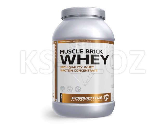 FORMOTIVA MUSCLE BRICK WHEY cookies&cream flavoured