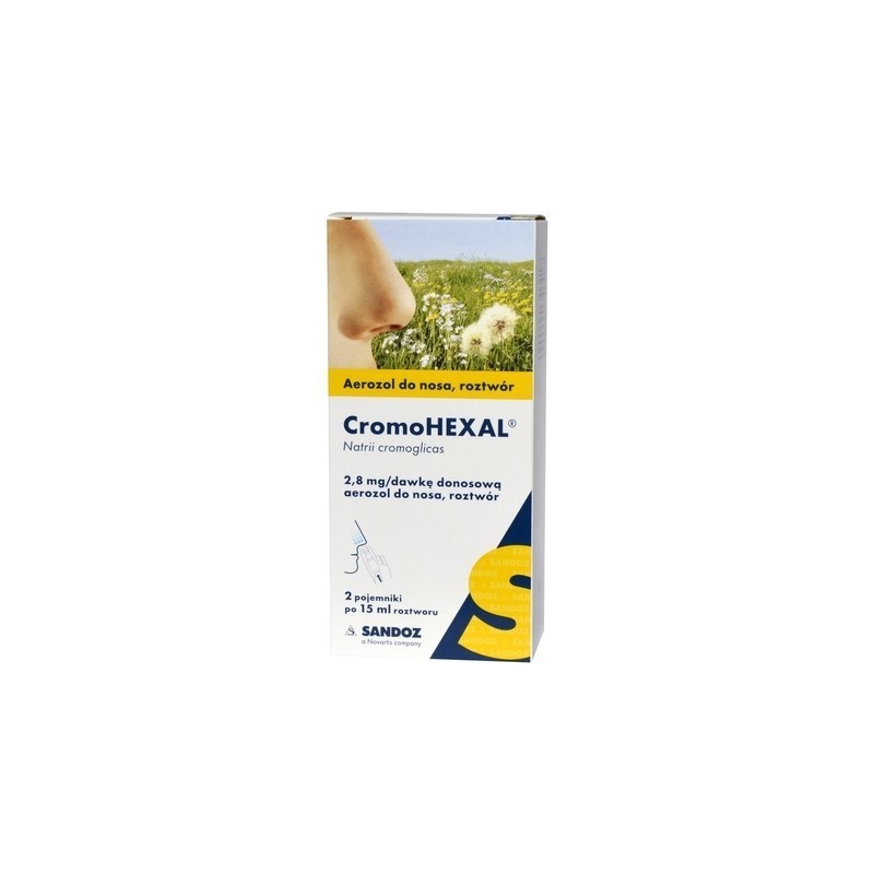Cromohexal Aerozol do nosa 30 ml