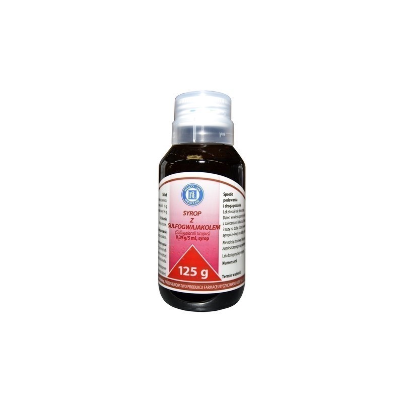 Syrop z sulfogwajakolem