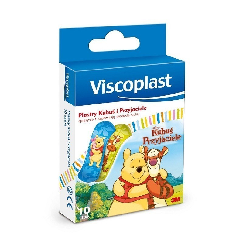 Viscoplast Kubuś i Przyjaciele Plastry 10 szt.