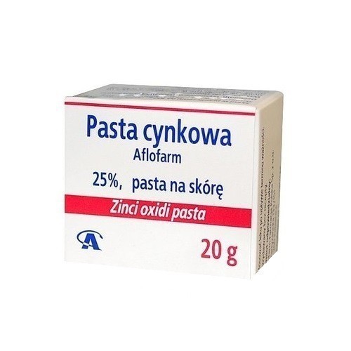 Pasta Cynkowa Aflofarm 20 g