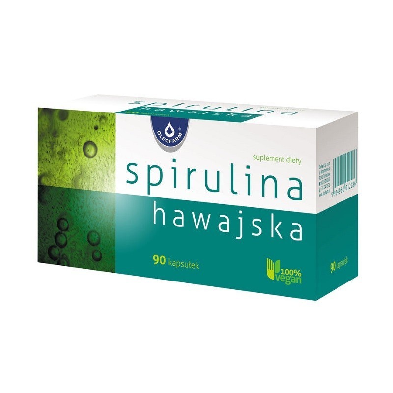 Spirulina Hawajska 90 Kapsułek