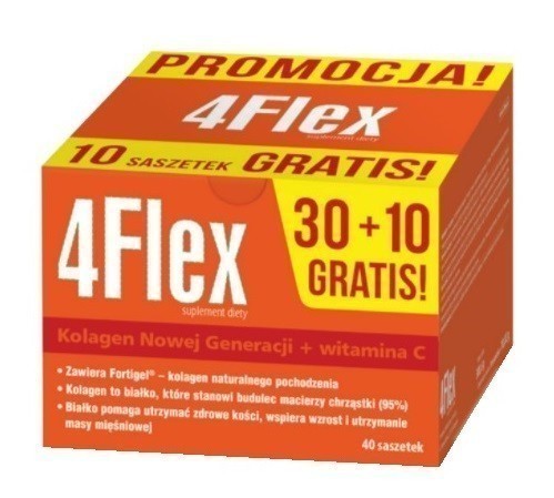 4Flex 30+10 Saszetek Gratis