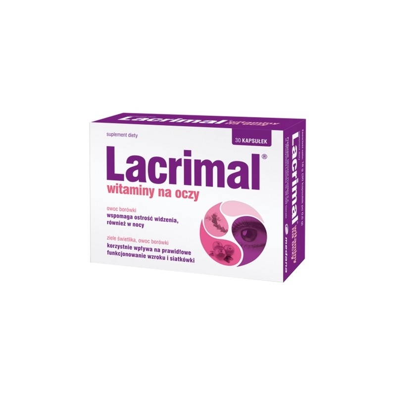 Lacrimal Witaminy na Oczy 30 Kapsułek