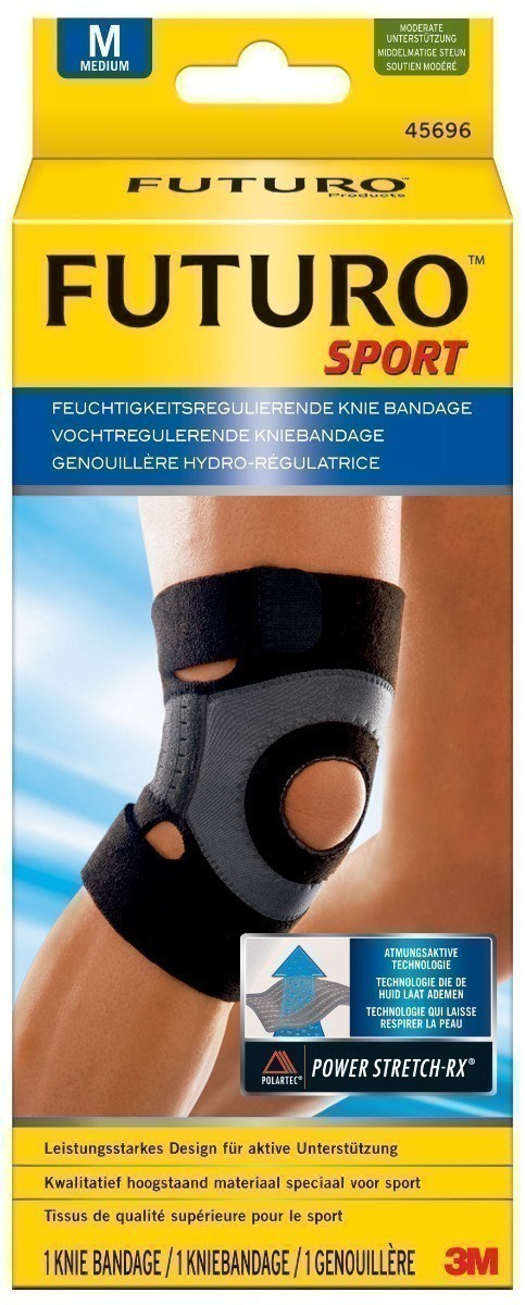 Futuro Sport stabilizator kolana ze wzmocnieniem rzepki, rozmiar M