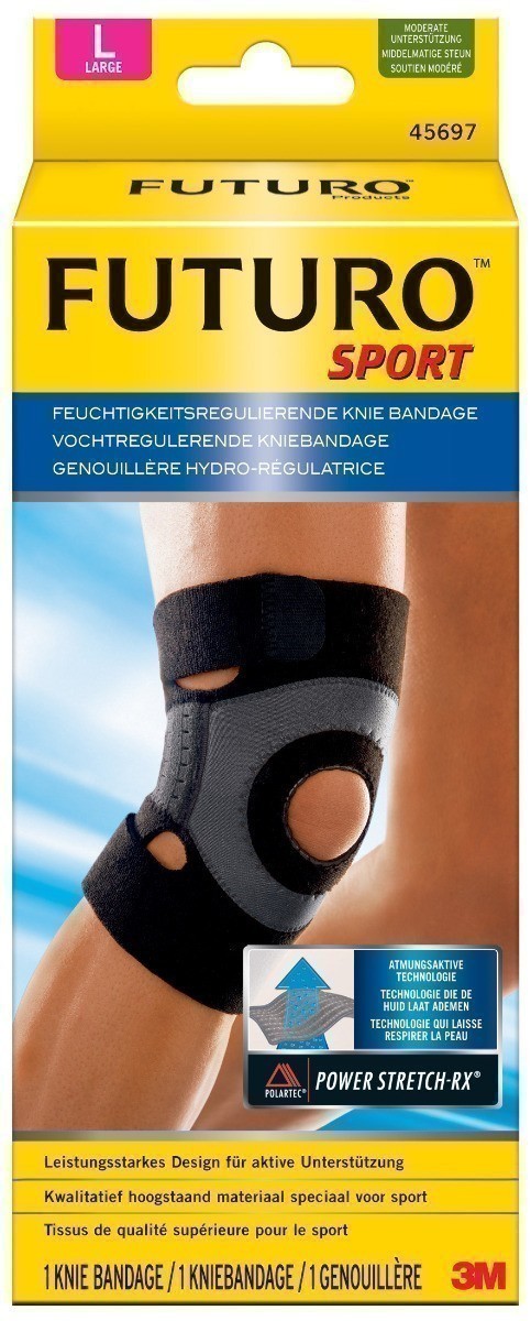 Futuro Sport stabilizator kolana ze wzmocnieniem rzepki, rozmiar L