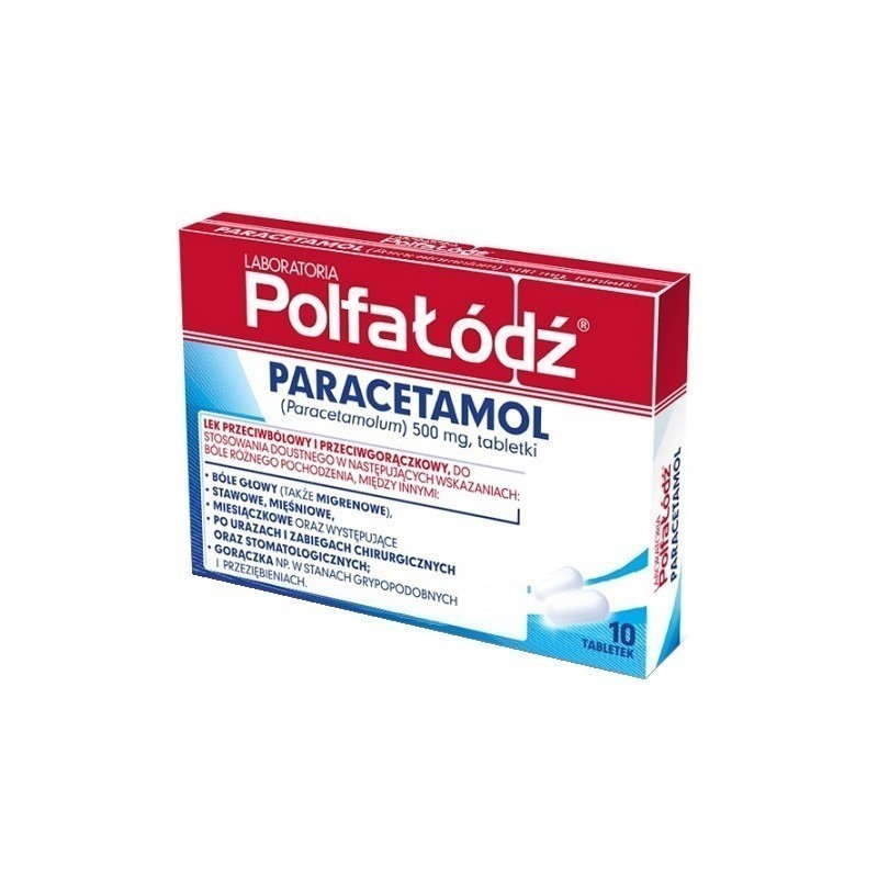 Paracetamol 500 mg Polfa Łódź