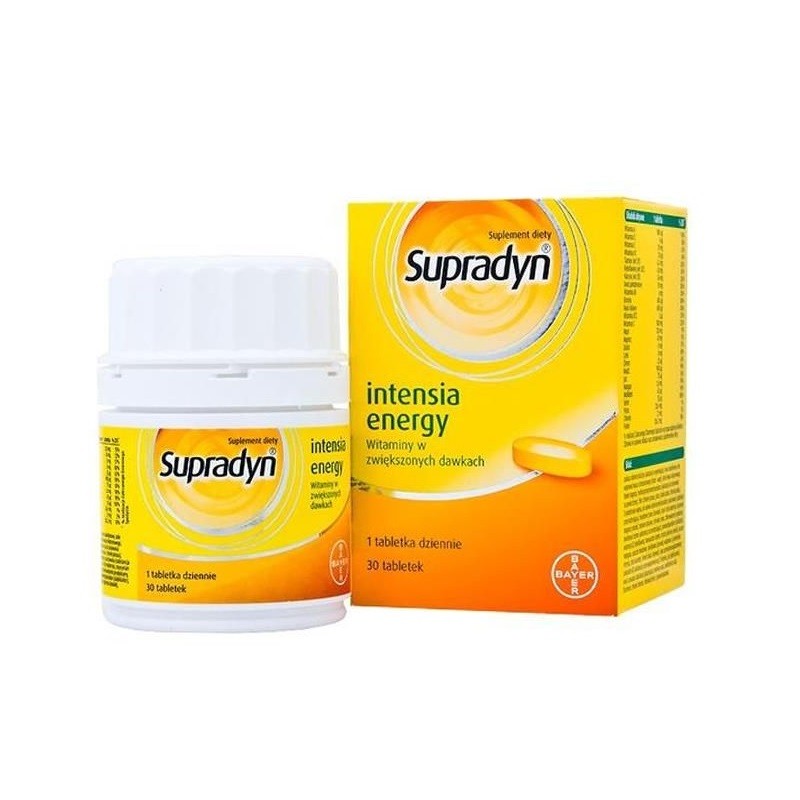 Supradyn Intensia Energy 30 tabletek