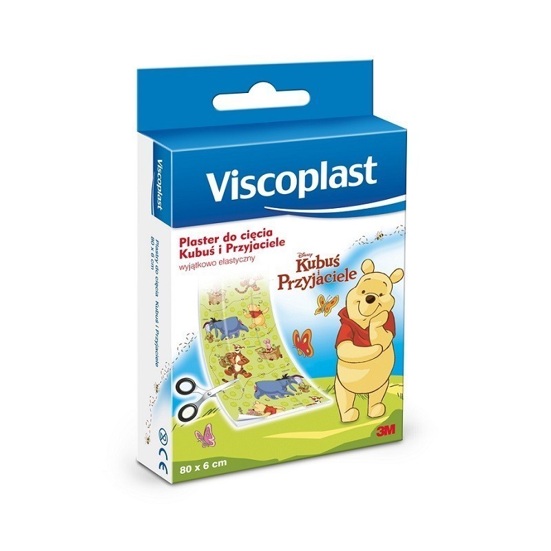 Viscoplast Kubuś i Przyjaciele Plaster do cięcia 80 cm x 6 cm 1 szt.