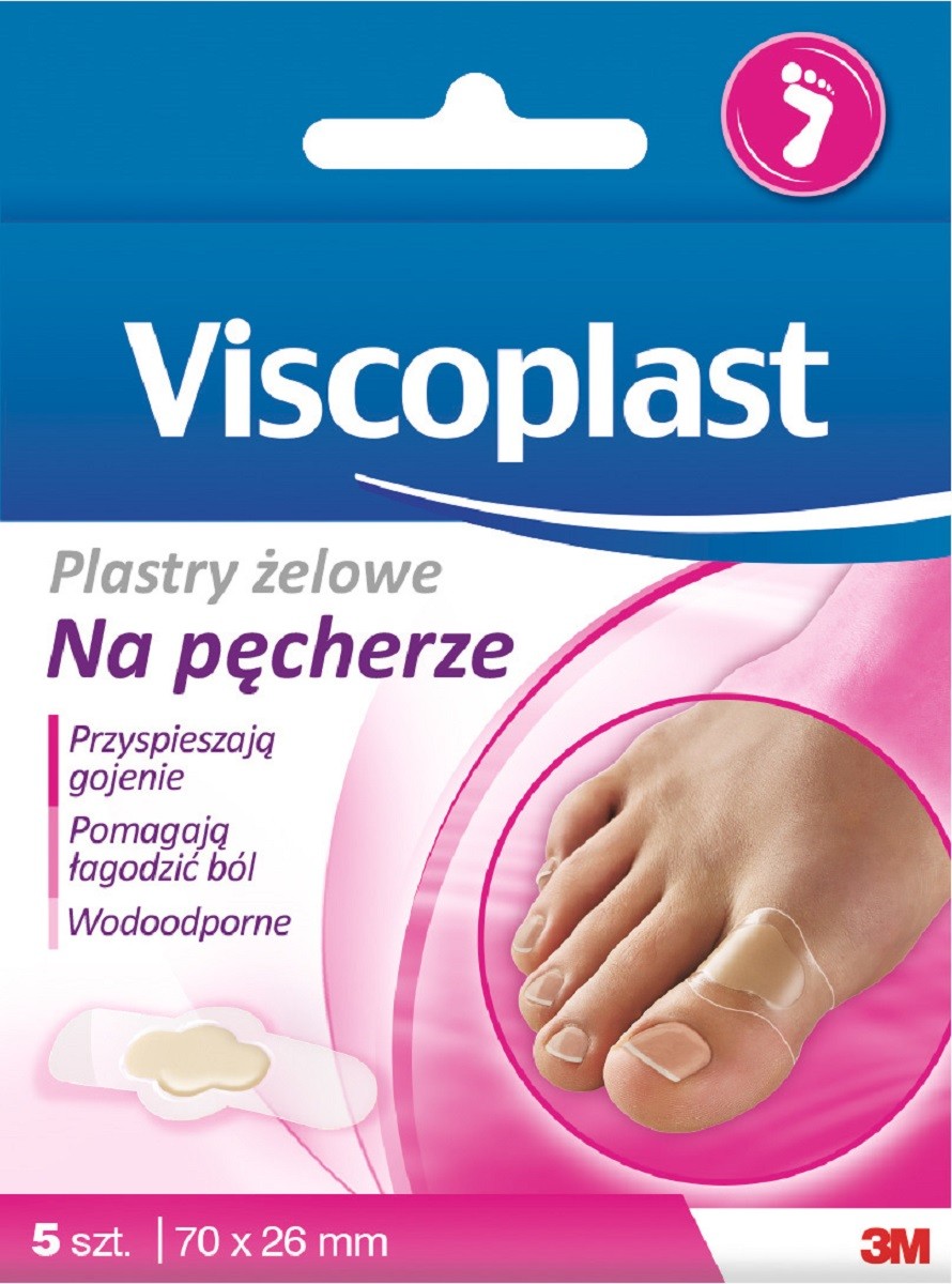 Żelowe plastry na pęcherze - małe