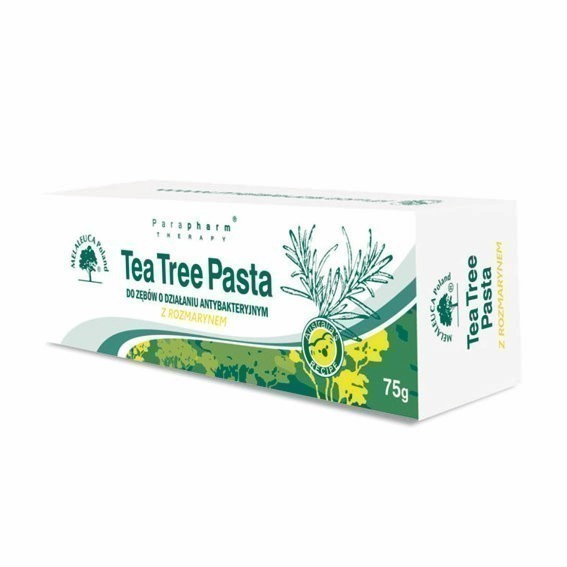 Tea Tree antybakteryjna pasta do zębów z rozmarynem