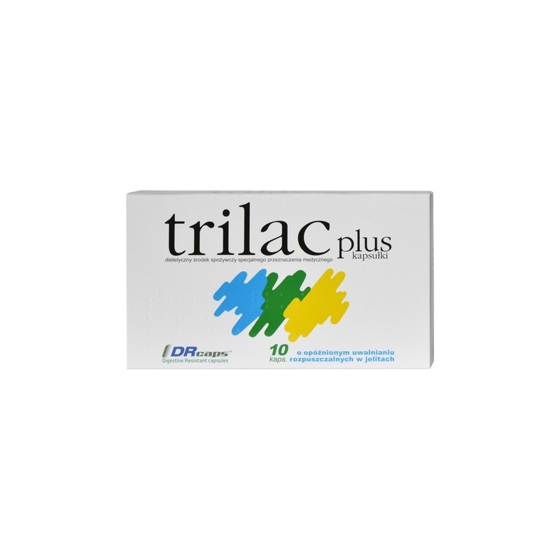Trilac Plus 10 Kapsułek