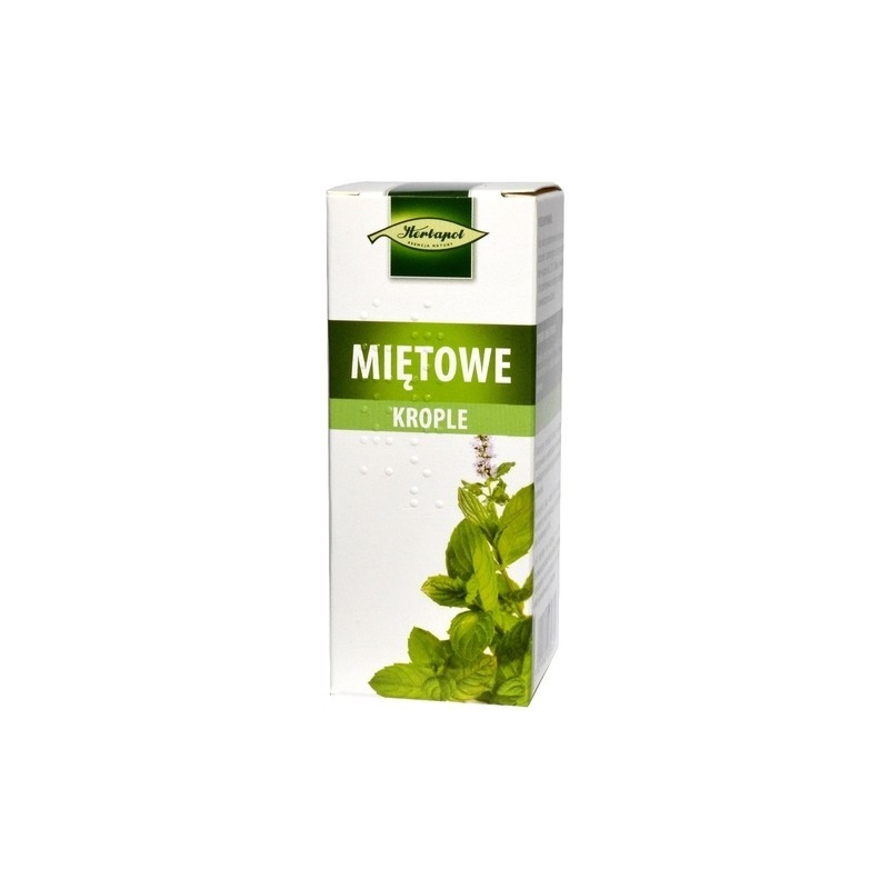 Krople miętowe