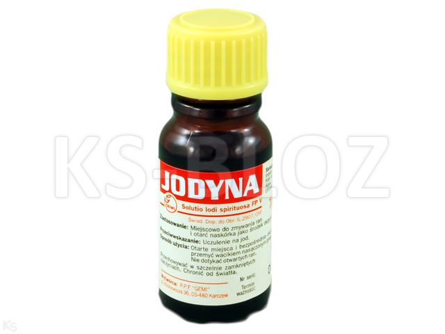 Spirytusowy Roztwór Jodu 3%