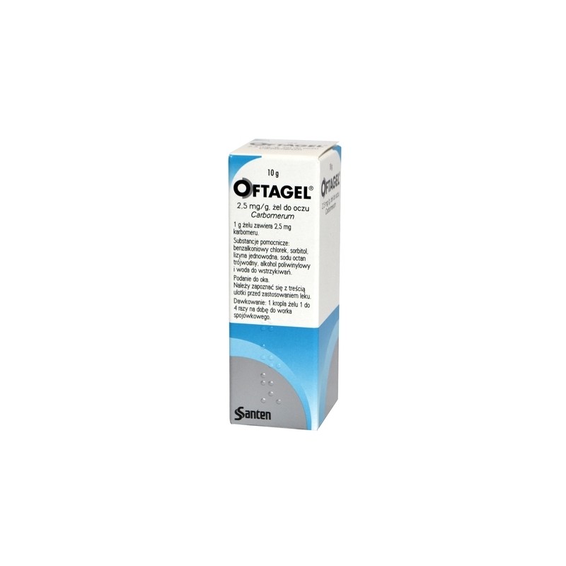 Oftagel 0,25% Żel do oczu 10 g