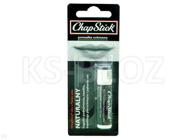 CHAPSTICK REGULAR Pomadka natur./czarna/
