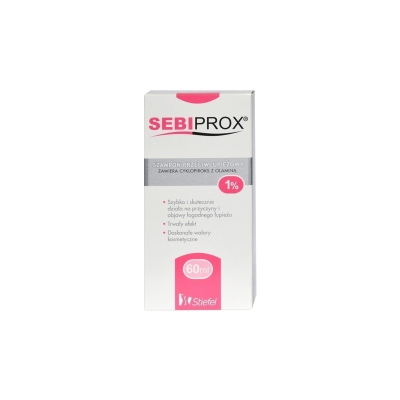 Sebiprox Szampon przeciwłupieżowy z odżywką 60 ml
