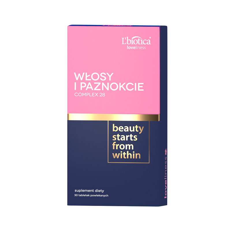 L'Biotica Włosy i Paznokcie Complex28 30 Tabletek
