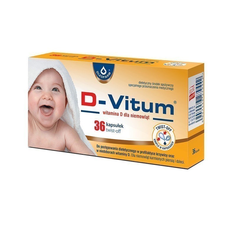 D-Vitum Witamina D 400 j.m dla Niemowląt