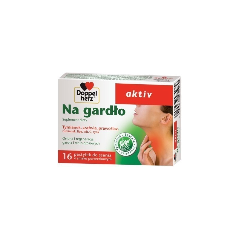Doppelherz aktiv Na gardło sm.porzeczkowy