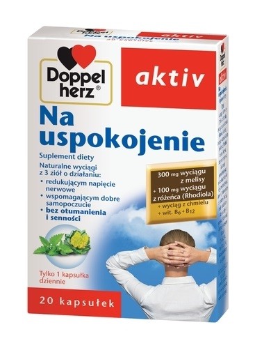 Doppelherz Aktiv Na Uspokojenie 20 Kapsułek