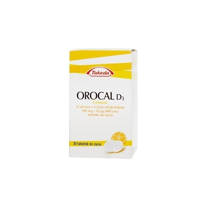 Orocal D3 lemon