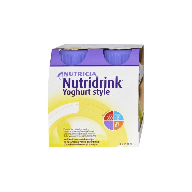 Nutridrink Yoghurt Style o sm. waniliowo-cytrynowym