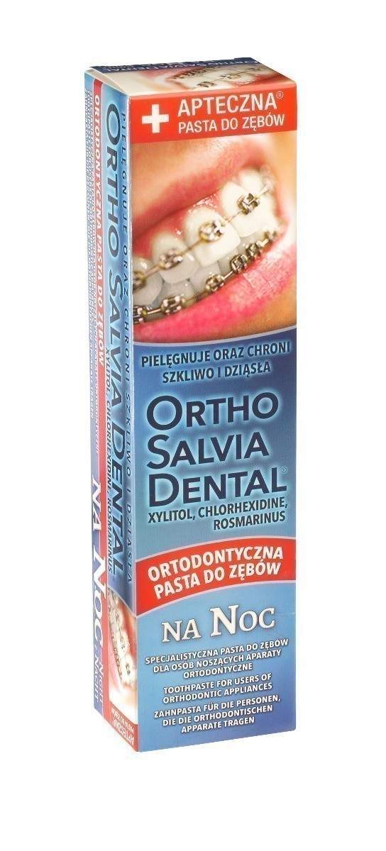 Ortho Salvia Dental Na Noc Specjalistyczna Pasta do zębów 75 ml