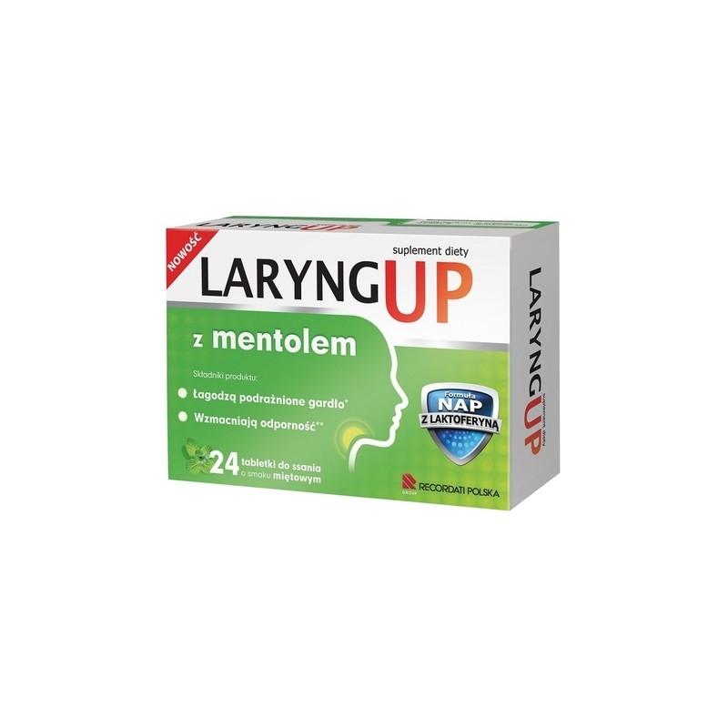 Laryng up Mentol 24 tabl.