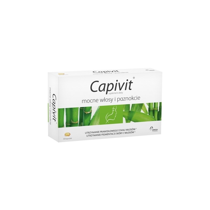 Capivit mocne włosy i paznokcie (Capivit Total Action)