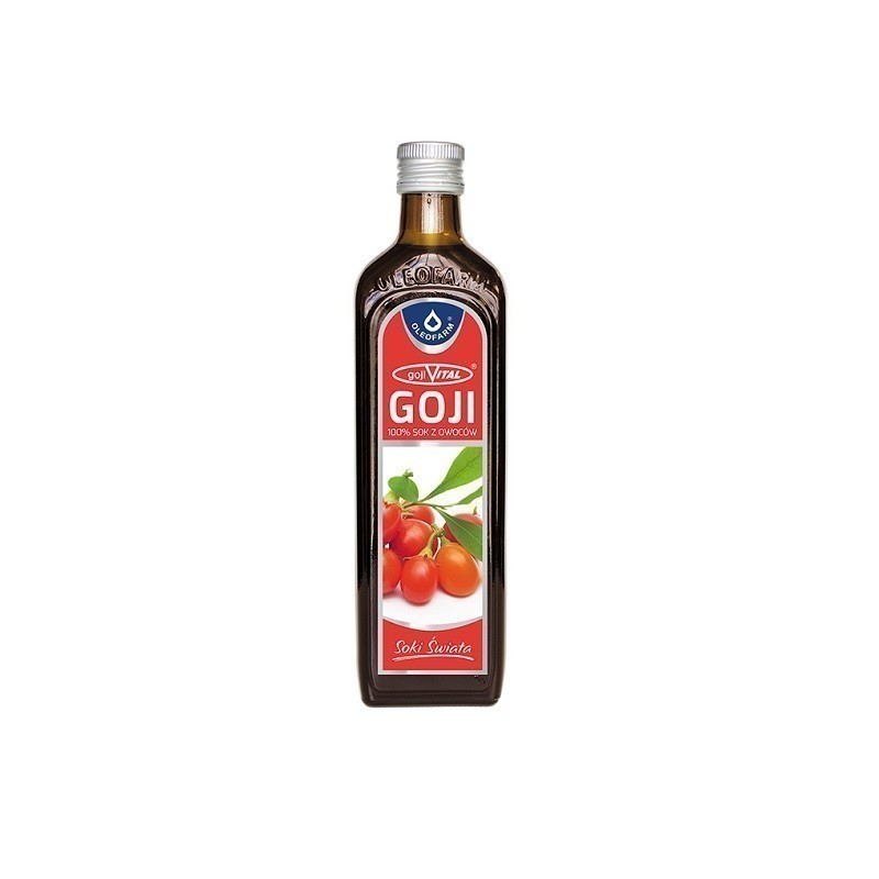 Gojivital 100% Sok z Owoców Goji 490 ml