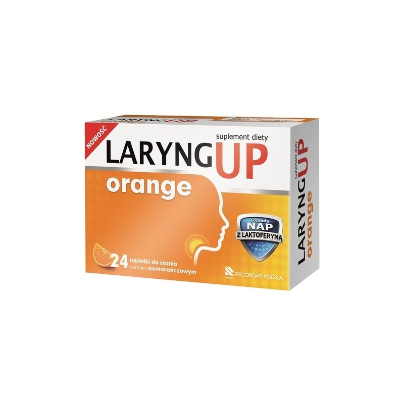 Laryng Up Orange 24 tabl.