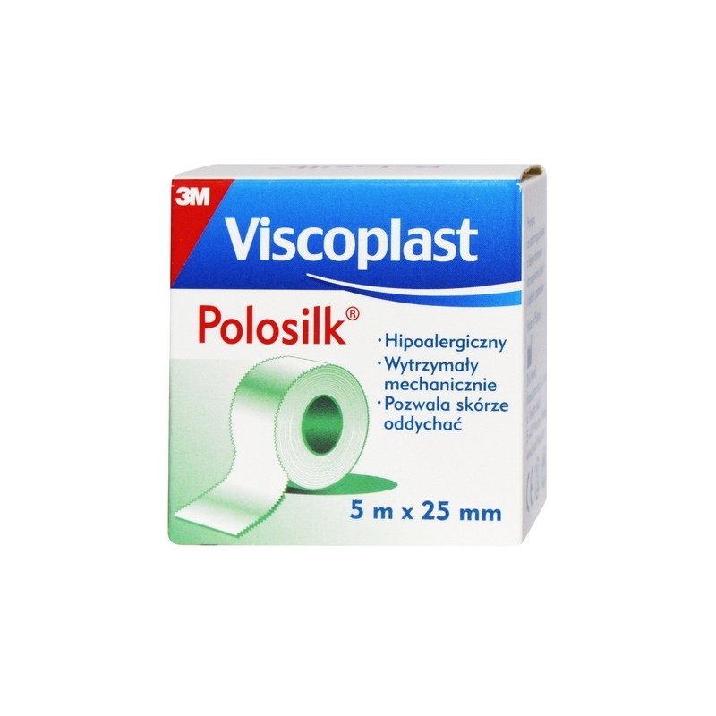 Przylepiec Polosilk 5m x 25mm