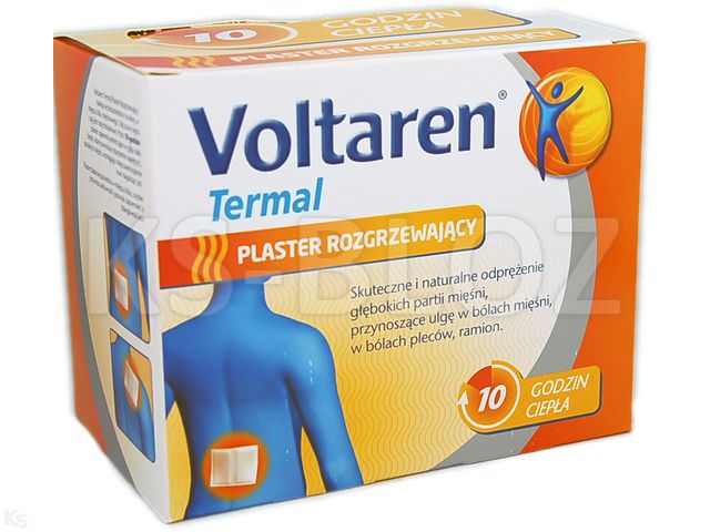 Voltaren termal plaster rozgrzewający
