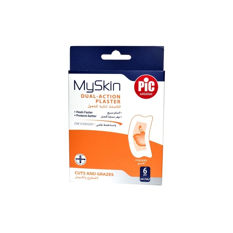 Plastry hydrożelowe My Skin skaleczenia i otarcia (palce)