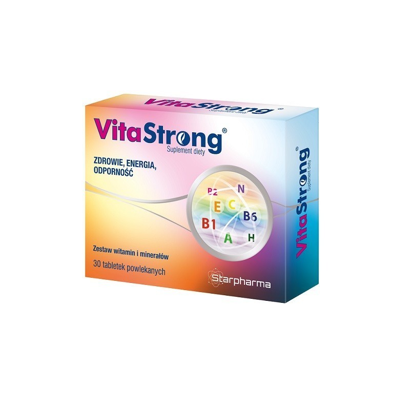 VitaStrong Witaminy i Minerały 30 Tabletek