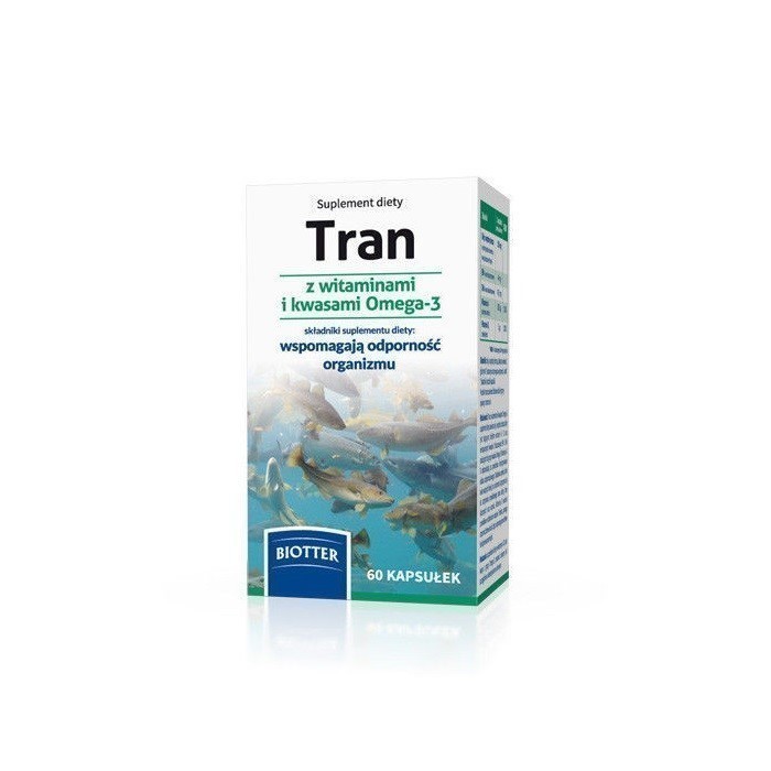 Biotter Tran 60 Kapsułek