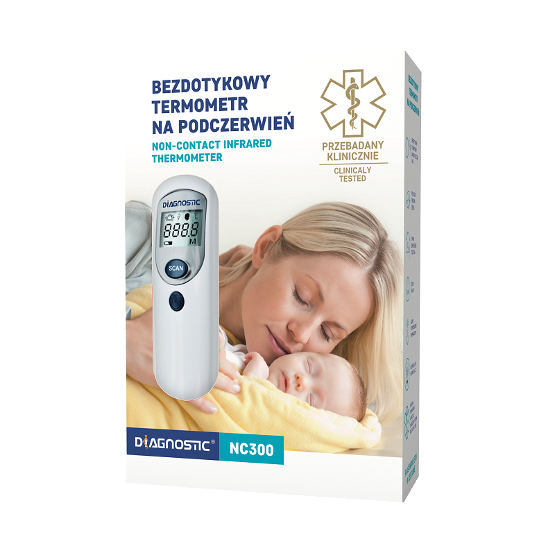 Diagnostic Termometr Bezkontaktowy NC 300 1 szt.